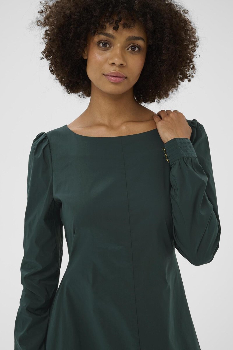 green emerald velvet dress Buy Lika main image 0