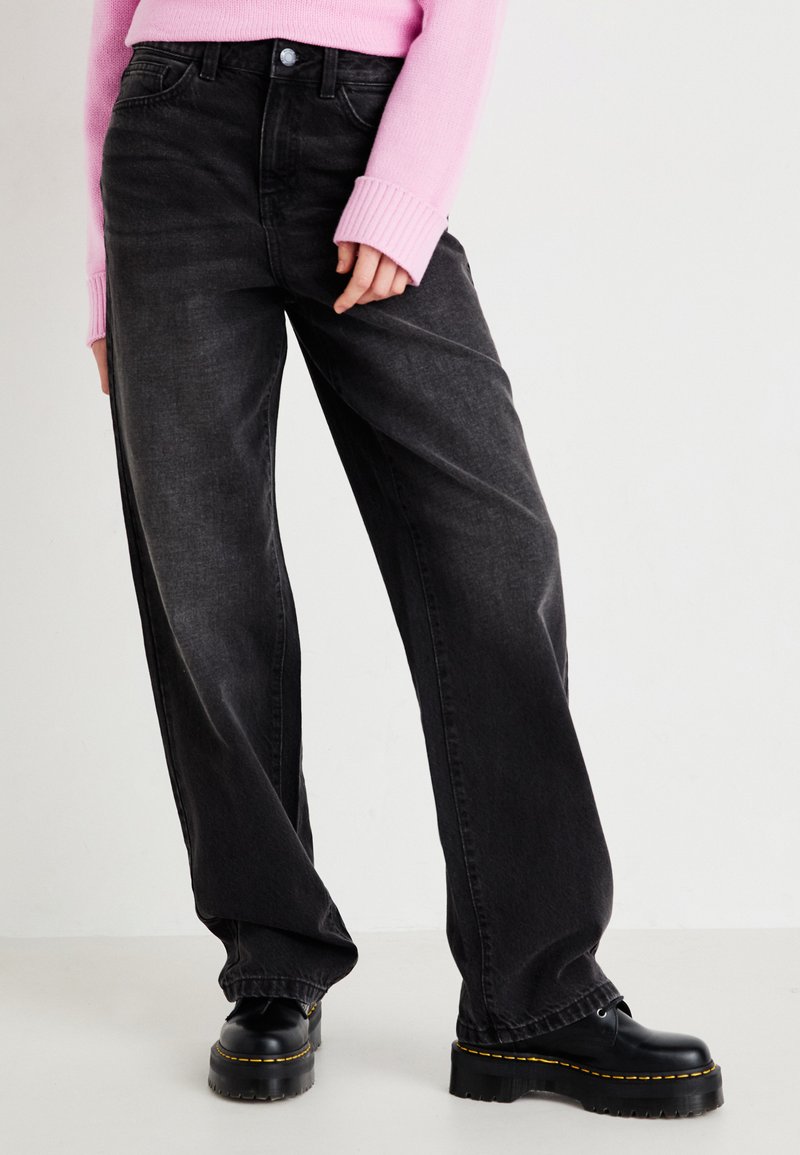 Noisy May - Nmkirby Barrel Pants - 5068913 Chocolate Brown