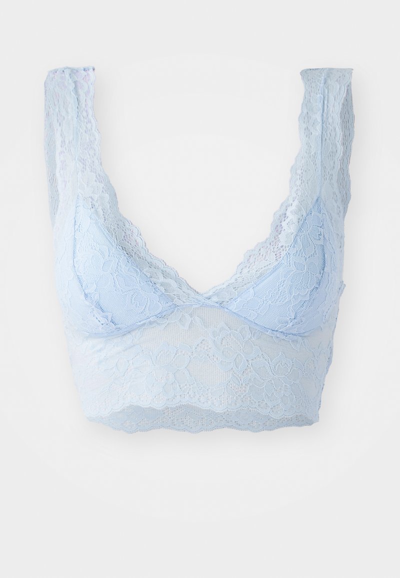 Pieces Bustier lichtblauw Pieces Bustier lichtblauw