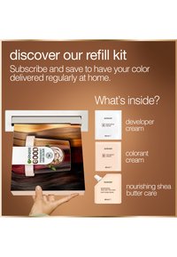 Garnier GARNIER GOOD COLORATION REFILL-KIT - Hårfärg - 8.0 honey blonde