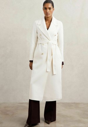 REGULAR FIT - DORA DOUBLE-BREASTED BLINDSEAM - Klasszikus kabát - cream