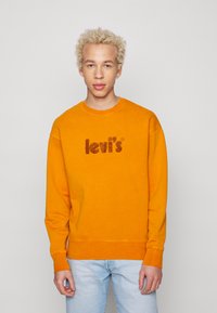 Levi's® GRAPHIC CREW - Camisola - ochre
