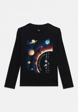 GAP, GRAPHIC TEE - Блуза с дълги ръкави - black