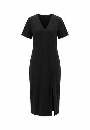 NÜ Denmark, CIARA DRESS SHORT - Rochie tip tricou - black