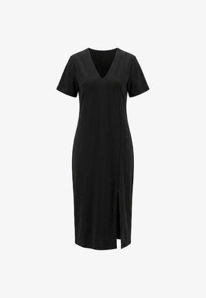 NÜ Denmark, CIARA DRESS SHORT - Rochie tip tricou - black