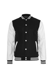 OLDSCHOOL COLLEGE - Bomber-jakk - black / white
