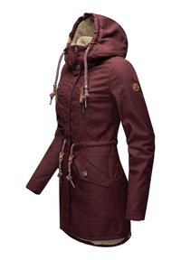 Ragwear ELSIE - Vinterkåpe / -frakk - dark red