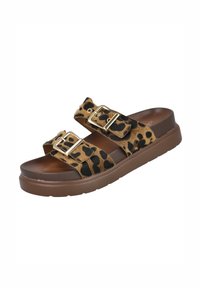 Bubble Bobble PLANAS - Chanclas de baño - leopardo