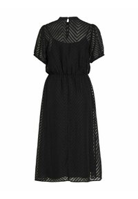 VILA KURZÄRMELIGES - Day dress - black