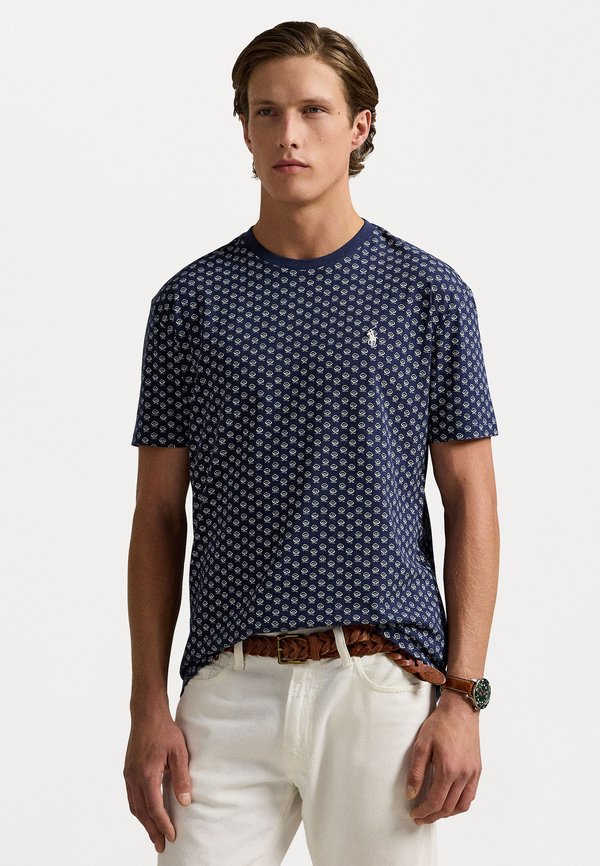 CLASSIC FIT THISTLE PRINT JERSEY T-SHIRT - Print T-shirt