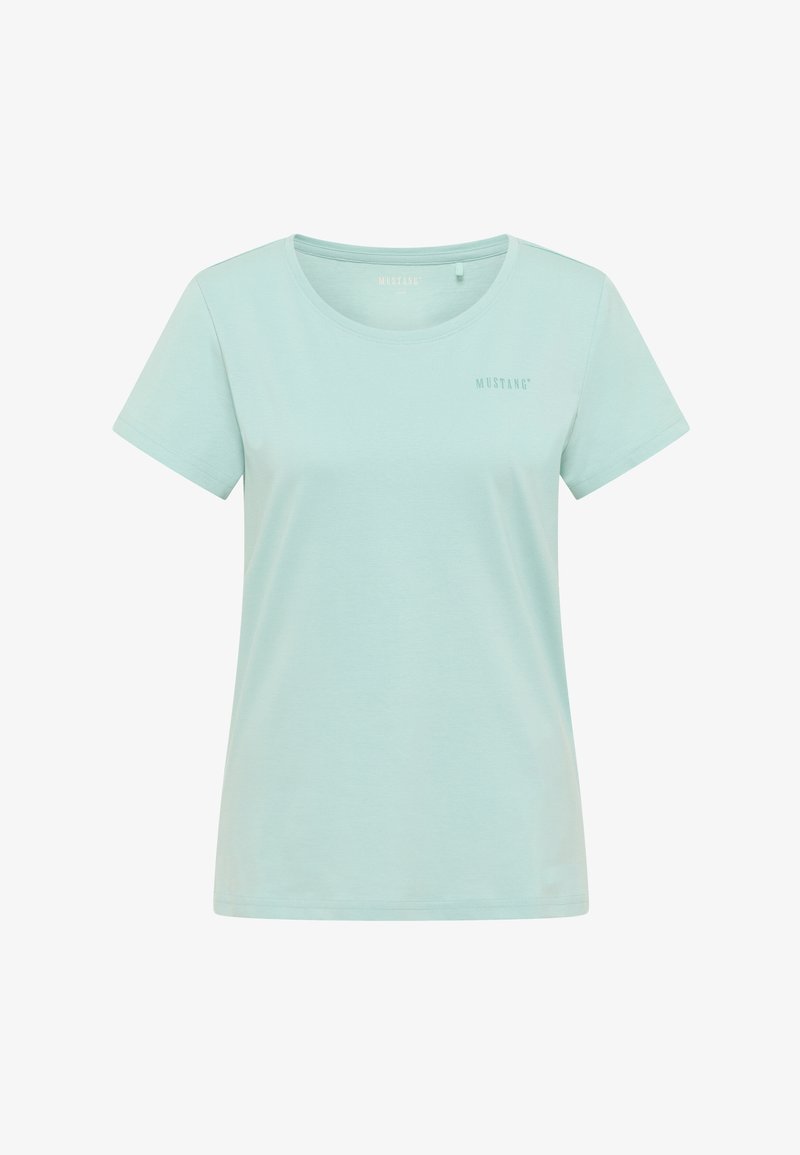 Mustang Basic T-shirt - blau