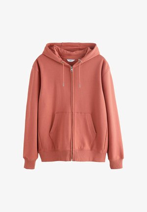Next, LIGHTWEIGHT HOODIE - Mikina so zipsom - light orange