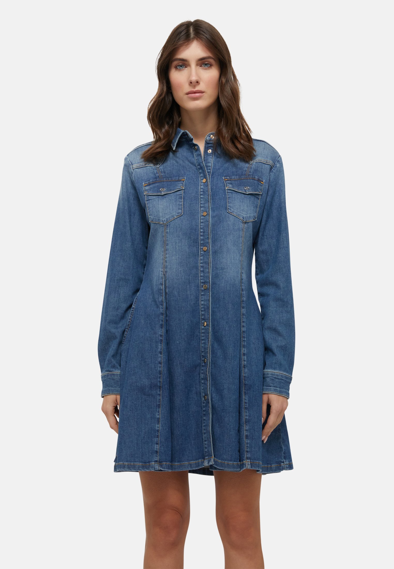 vestito jeans motivi