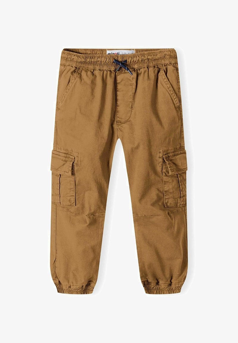 MINOTI COMBAT - Cargo trousers - cognac