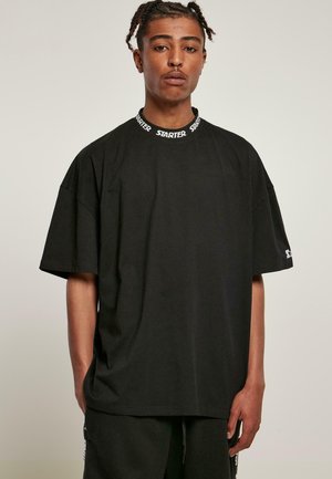 JAQUARD  - T-Shirt print - black