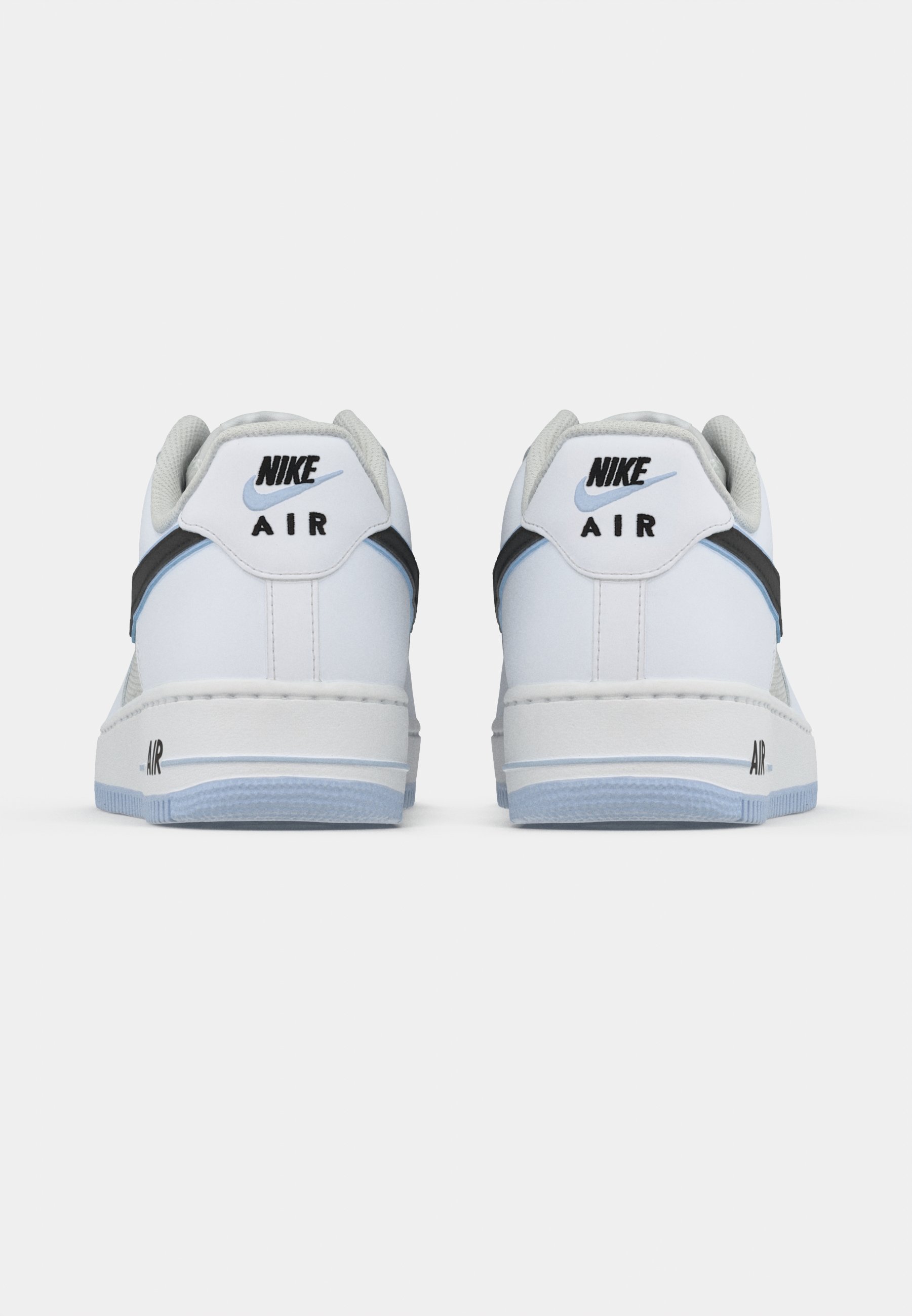 Nike Sportswear AIR FORCE 1 UNISEX - Sneakers low - white/black