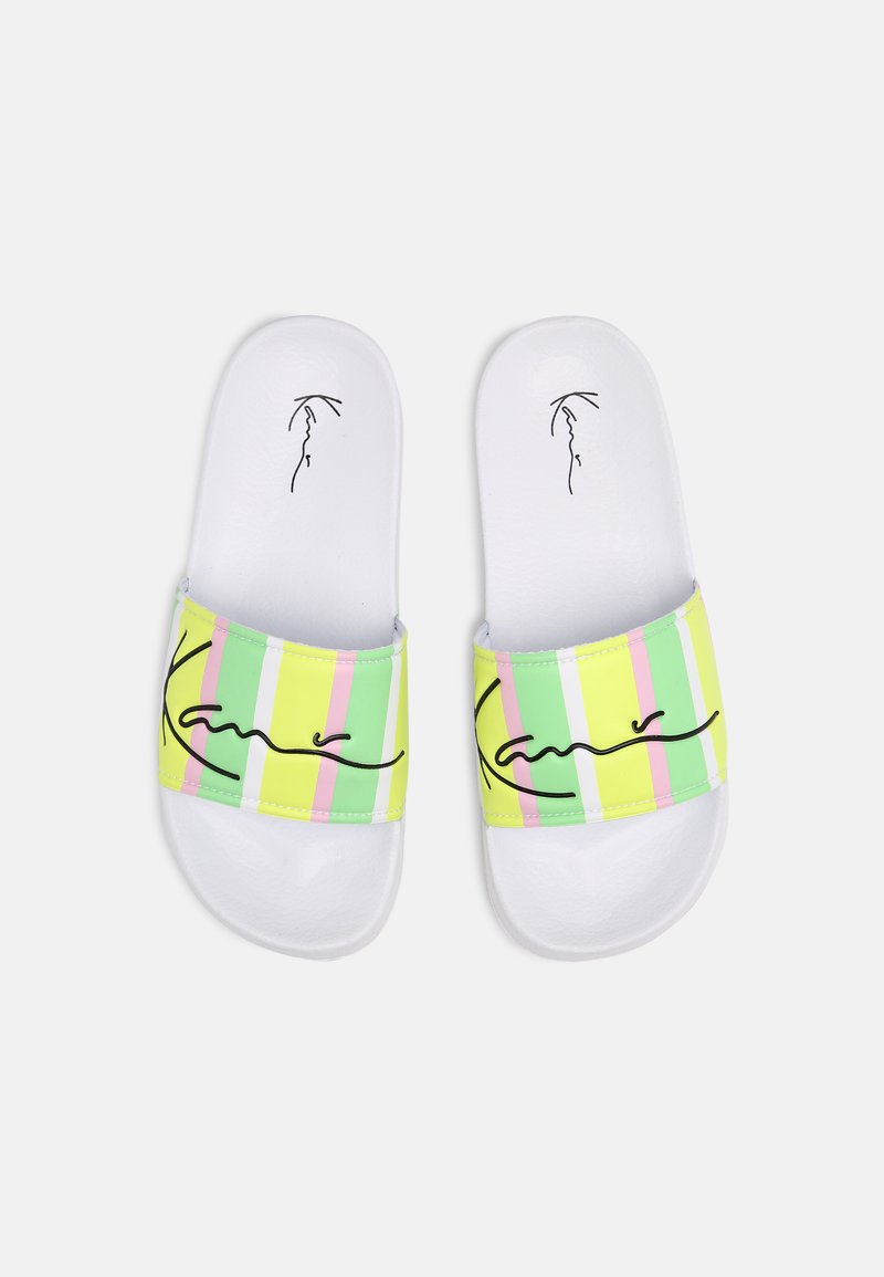Ciabatte da bagno Karl Kani Signature Pinstripe Pool Slides