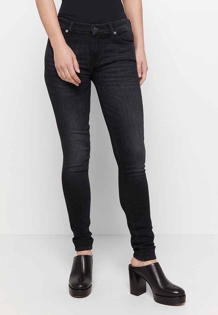 7 For All Mankind Jeans Skinny Fit zwart