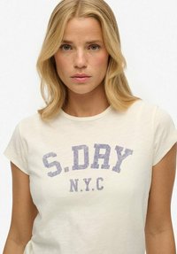 Superdry & Co Camiseta estampada - off white
