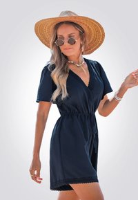 Cupshe Overal - dark blue