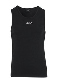 LOGO TANK - Top - black