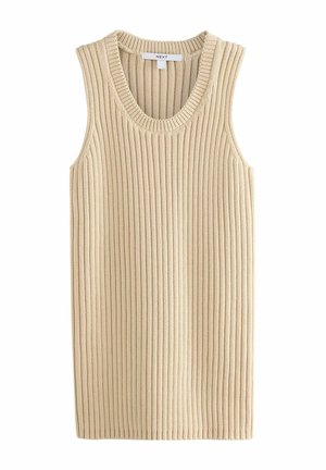 REGULAR FIT - CREW NECK TANK - Džemper - beige stone