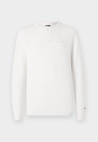 SLIM - Μπλούζα με μακριά μανίκια - ancient white