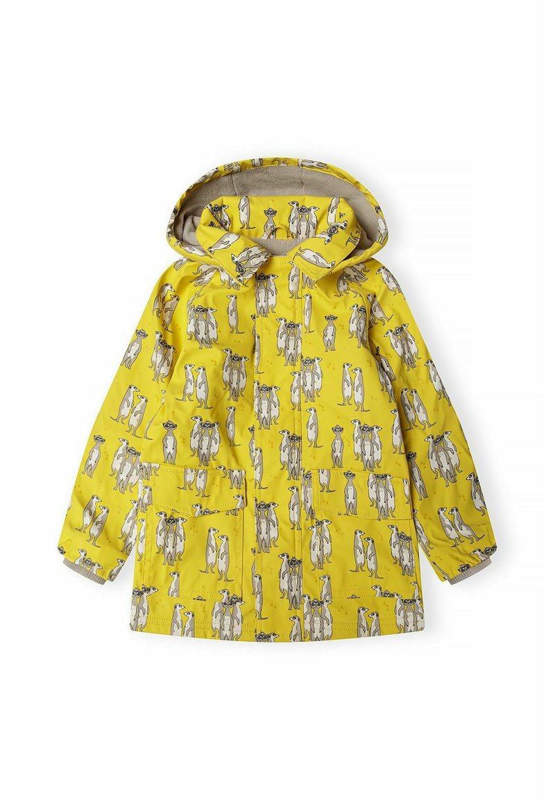 MINOTI SHOWER RESISTANT RAIN MAC - Vandeniui atspari striukė - mustard