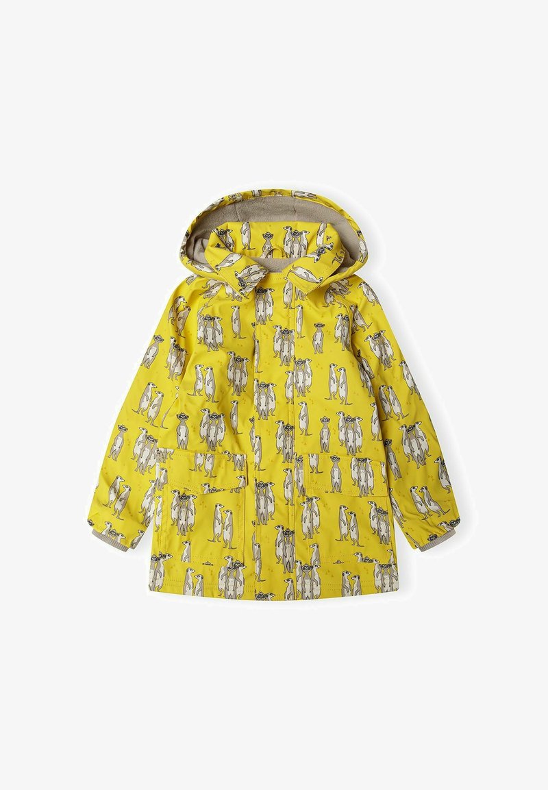 MINOTI SHOWER RESISTANT RAIN MAC - Vandeniui atspari striukė - mustard
