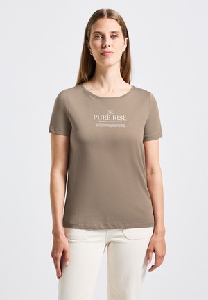 T-shirt print - braun