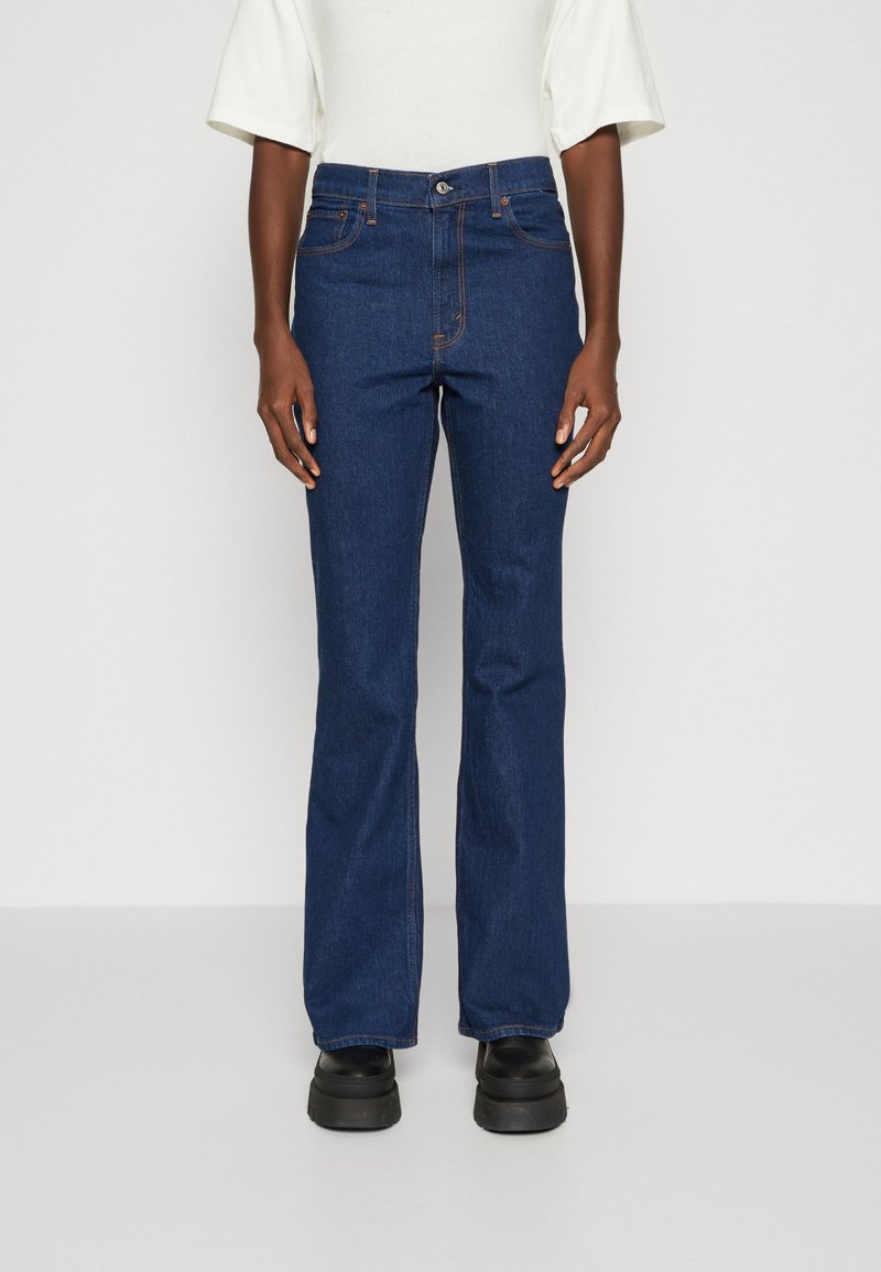 Abercrombie & Fitch VINTAGE Flared Jeans dark clean/darkblue denim