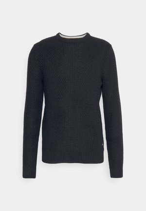 JJSTANDFORD CREW NECK - Jumper - navy blazer