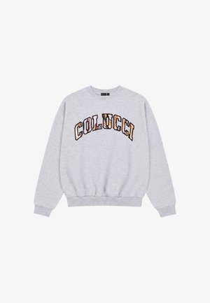 Colucci, LOGO CREWNECK COLLEGE - Sweatshirt - grey mel aop multi