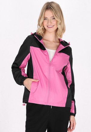 Giacca outdoor - pink schwarz