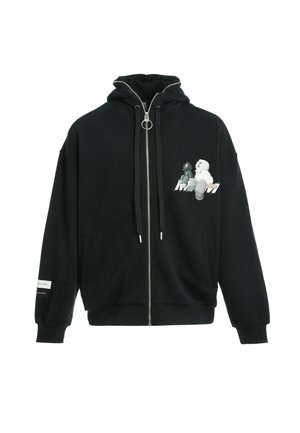 UNISEX - Sudadera con cremallera - black