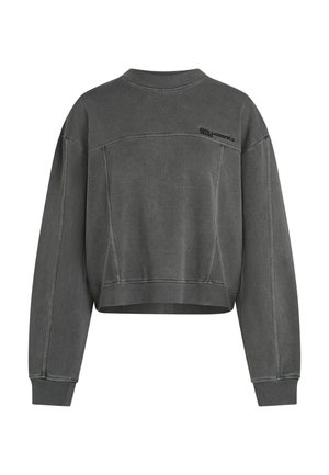 Karl Lagerfeld Jeans, KLJ BOXY WASHED SWEAT - Φούτερ - washed tornado