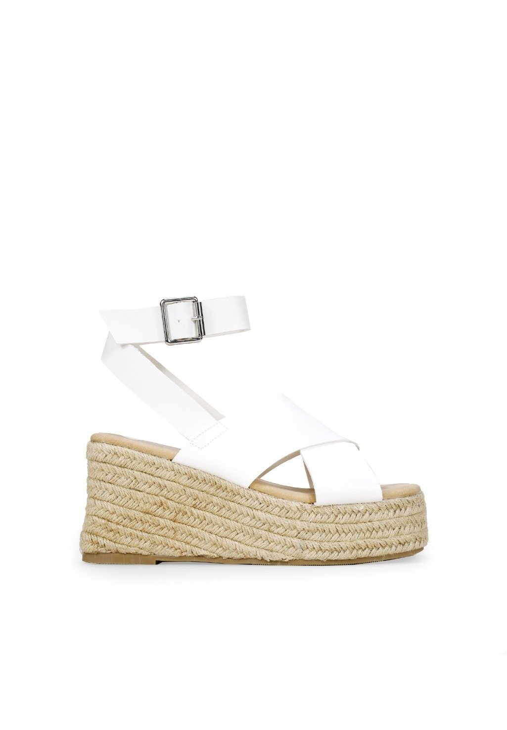 Bosanova Sandalias de cuña - blanco - Zalando.es