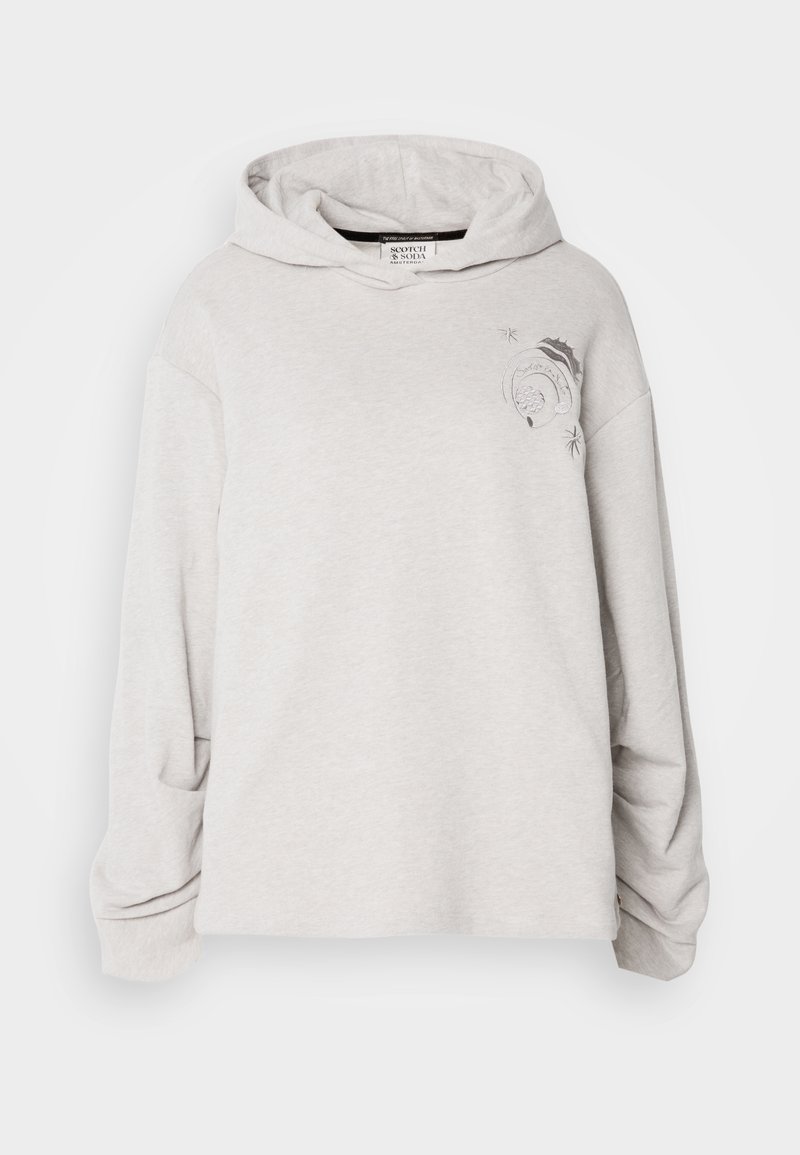Scotch & Soda Hoodie lichtgrijs