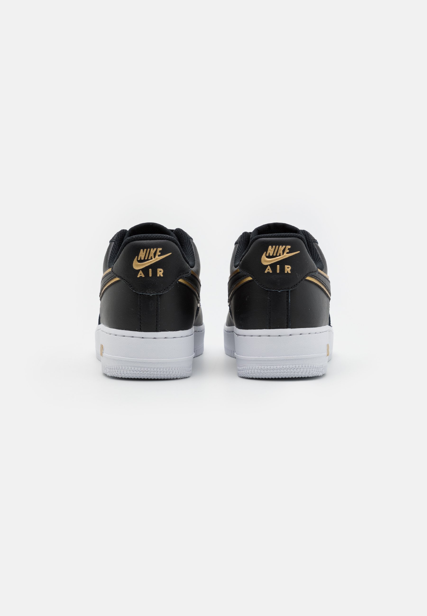 nike air force 1 shadow black gold
