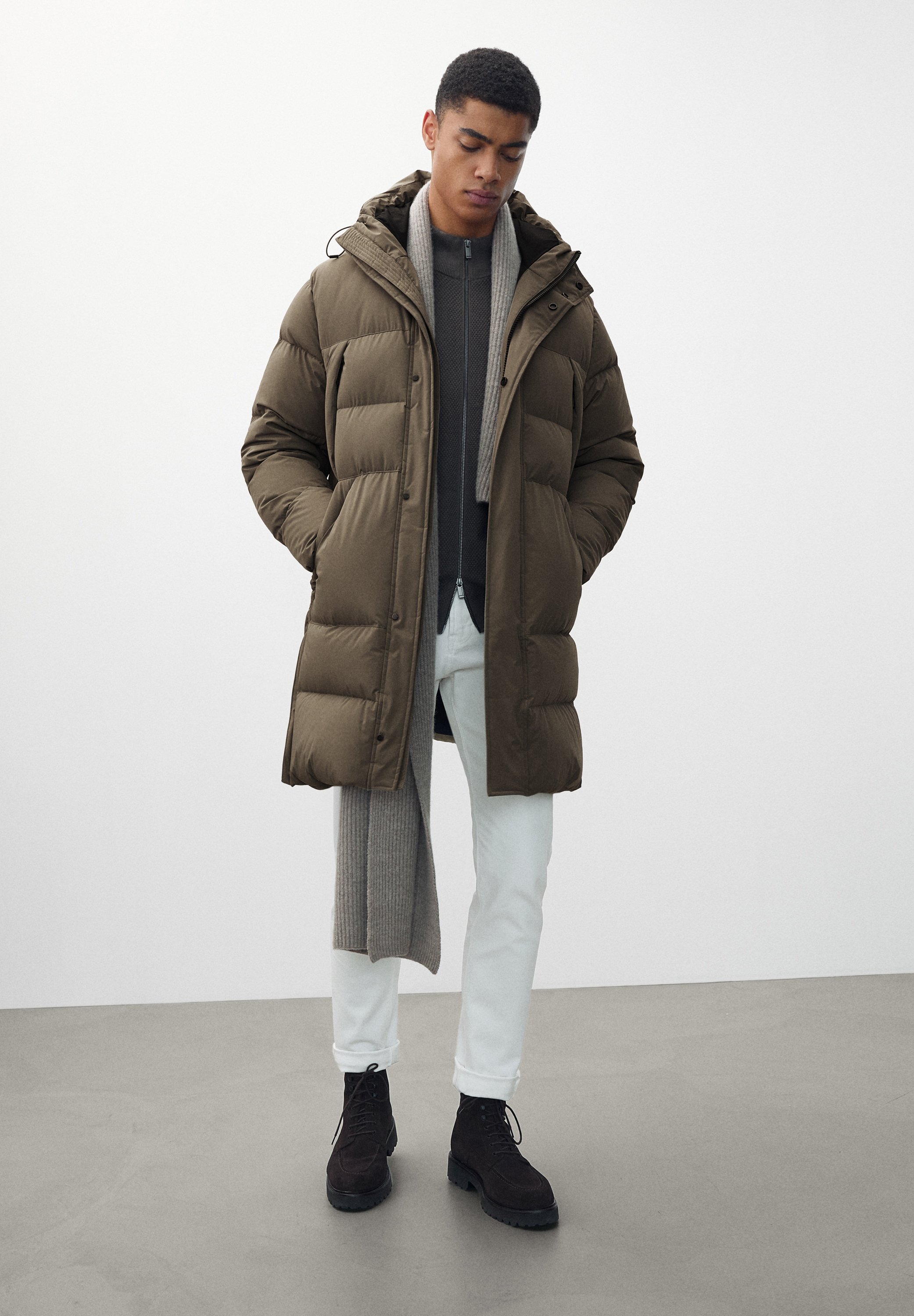 massimo dutti puffer jacket mens