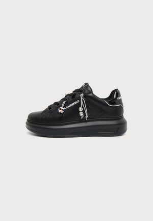 KARL LAGERFELD, KAPRI TASSEL CHARMS - Baskets basses - black/mono