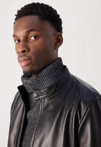 Strellson JACE - Lederjacke - black