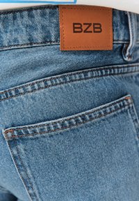 BZB STONE USED - Jean boyfriend - bleu moyen