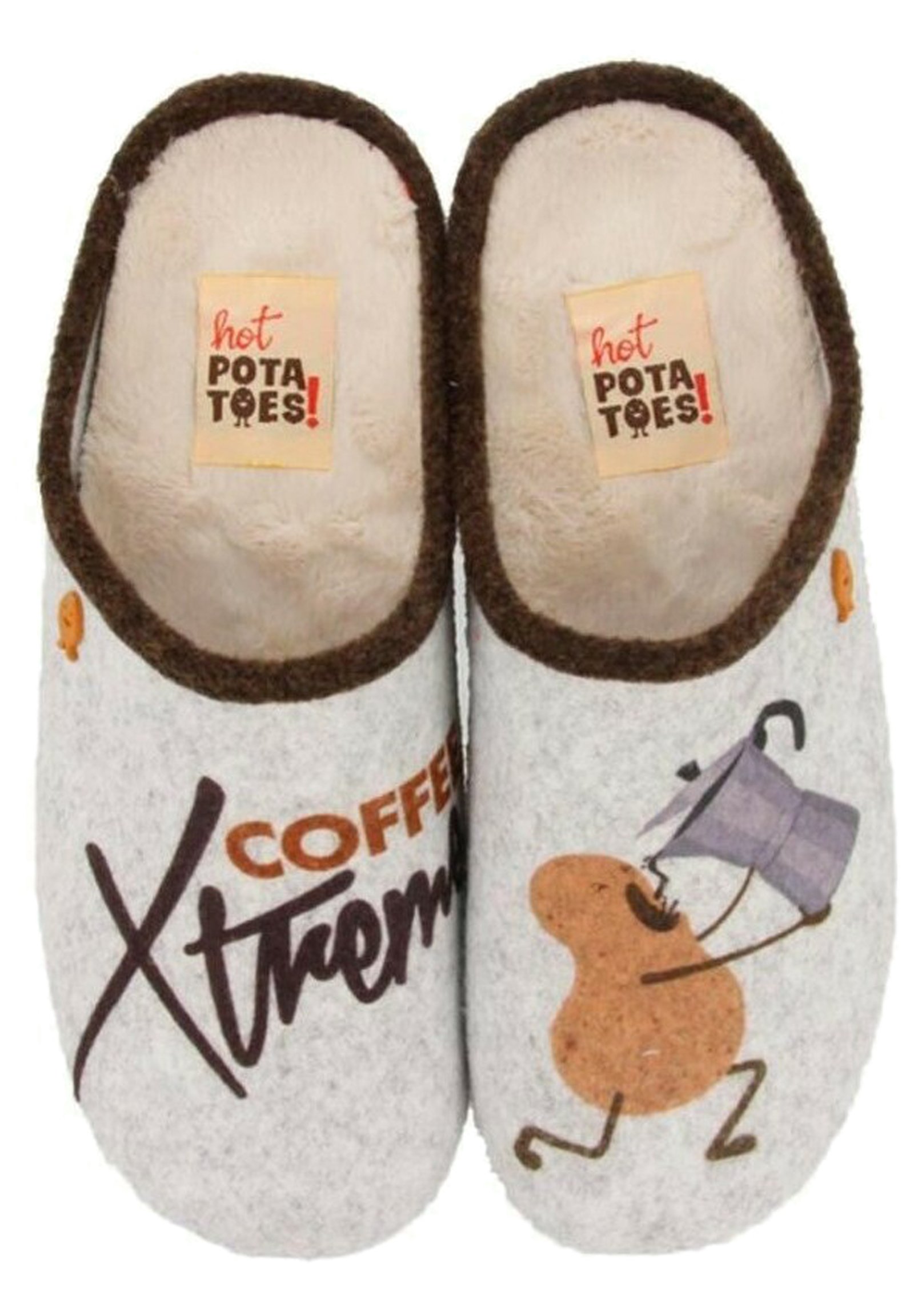 Hot Potatoes Pantuflas beige