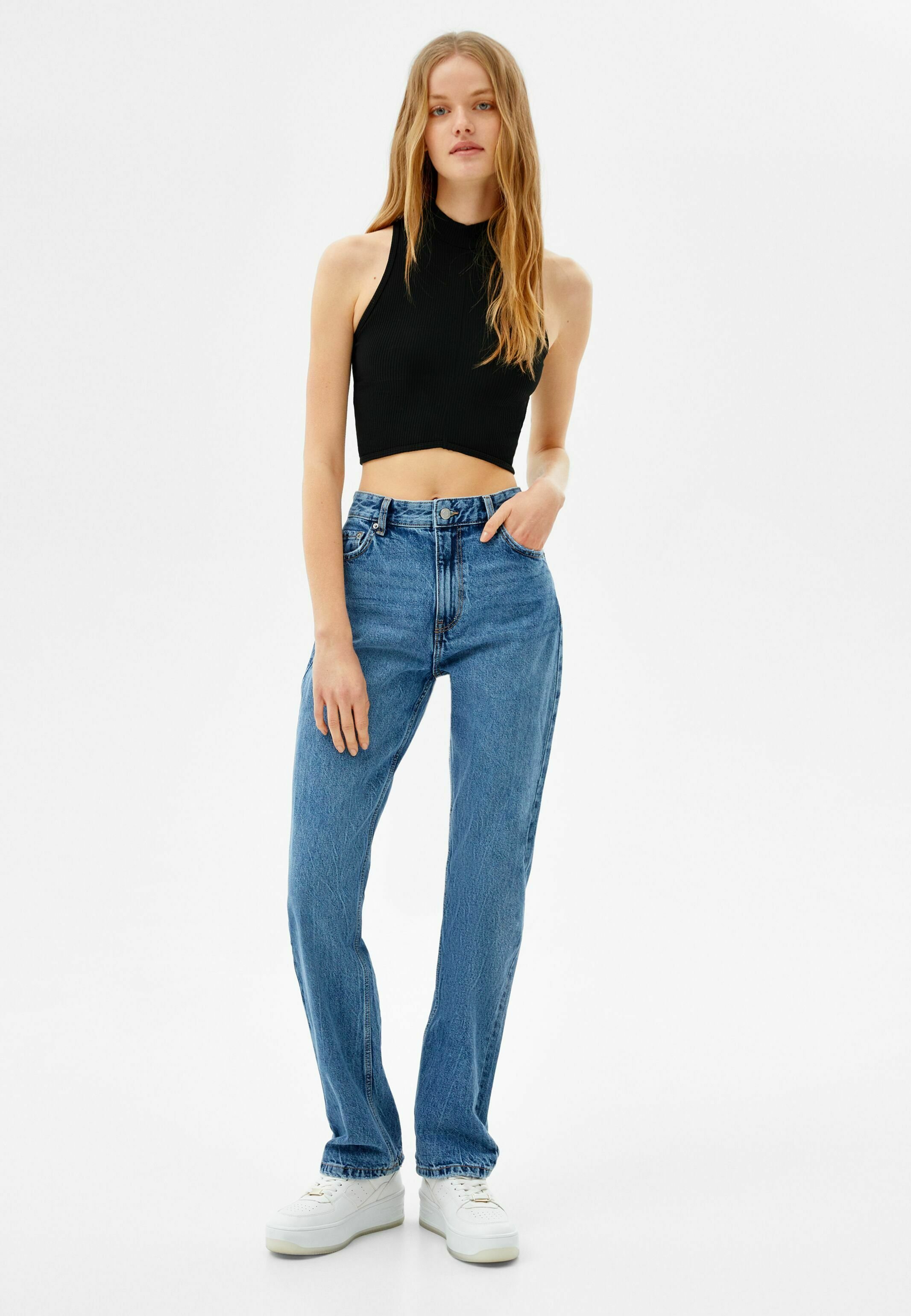 Bershka 2 PACK - Top - white/bianco - Zalando.it