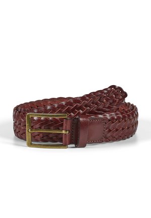 ANDREW  - Gevlochten riem - light brown