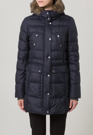 Abrigo de plumas - dark blue