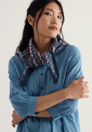 Seasalt Cornwall, SEASALT CORNWALL WILD BILBERRY SCARF - Foulard - sonata maritime echium mix
