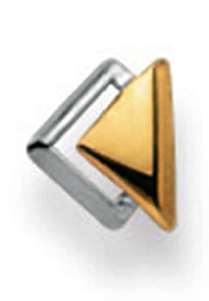 MUAU Schmuck Orecchino singolo - bicolor