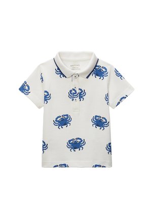 MANCHES COURTES IMPRIMÉ - Polo - ecru